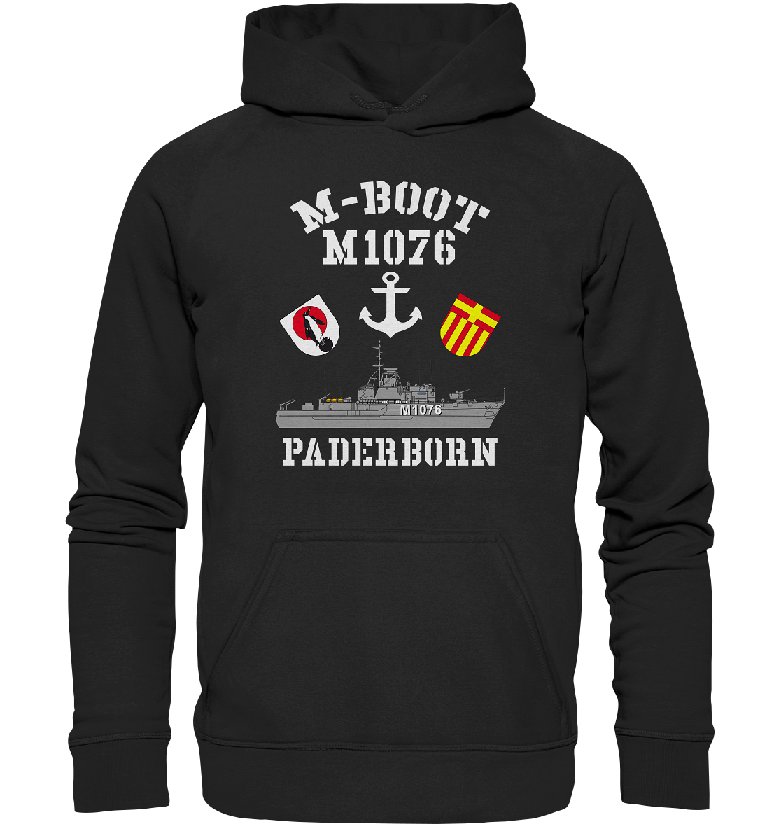 M-Boot M1076 PADERBORN Anker (HL) - Basic Unisex Hoodie XL