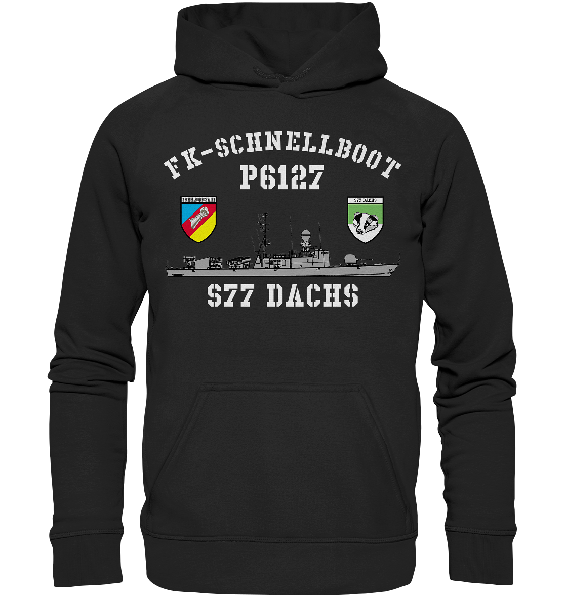 P6127 S77 DACHS 2.SG - Basic Unisex Hoodie XL