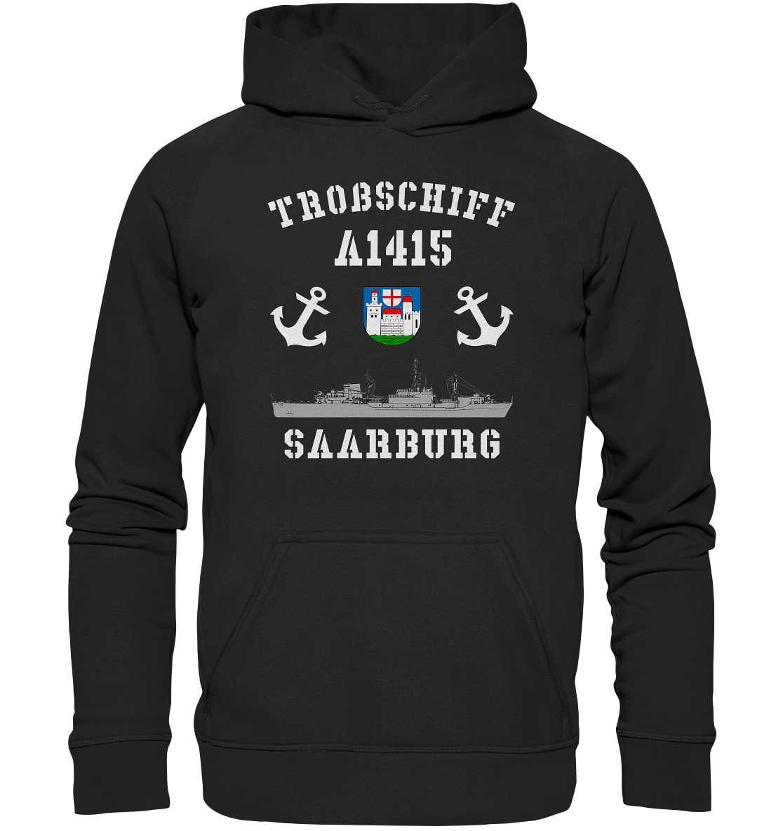 Troßschiff A1415 SAARBURG - Basic Unisex Hoodie XL