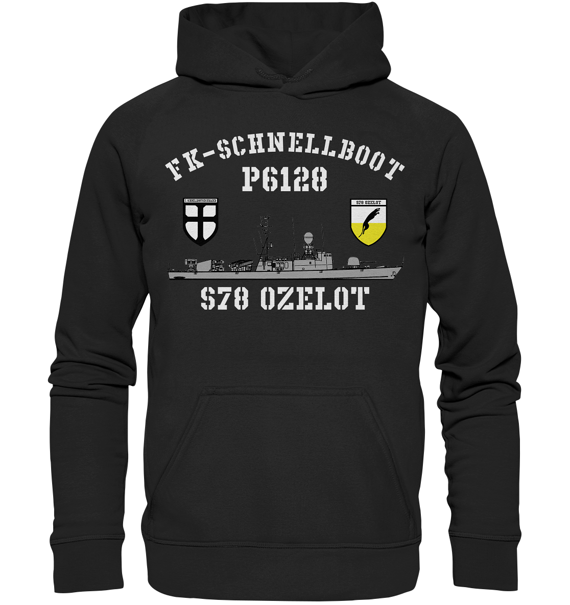 P6128 S78 OZELOT 7.SG - Basic Unisex Hoodie XL