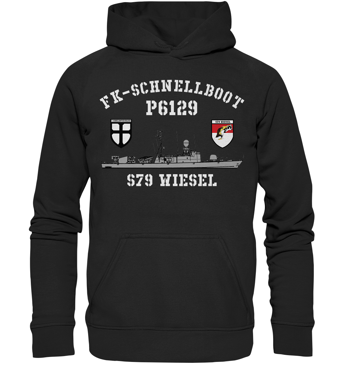 P6129 S79 WIESEL 7.SG - Basic Unisex Hoodie XL