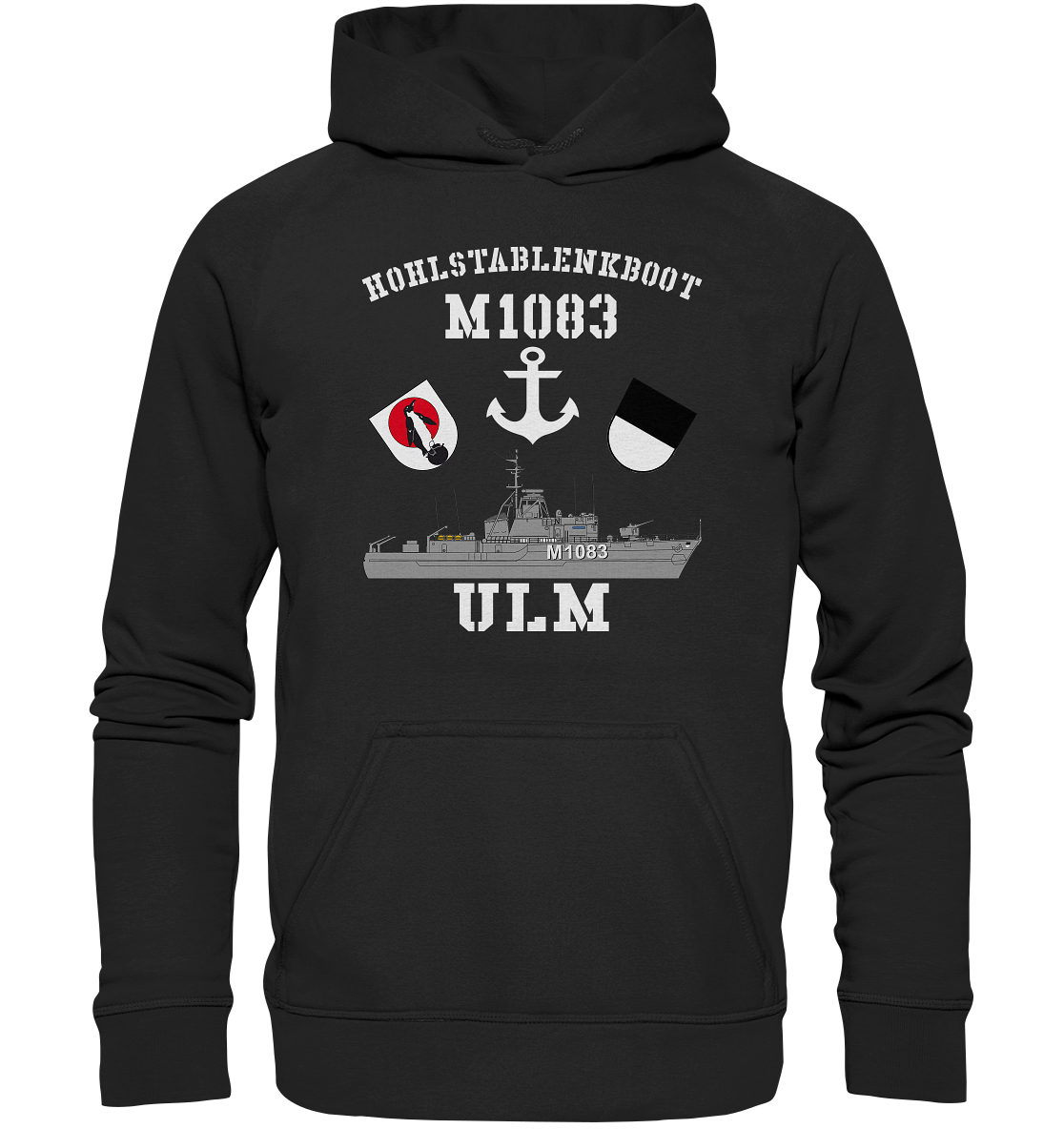 M1083 HL-Boot ULM - Basic Unisex Hoodie XL