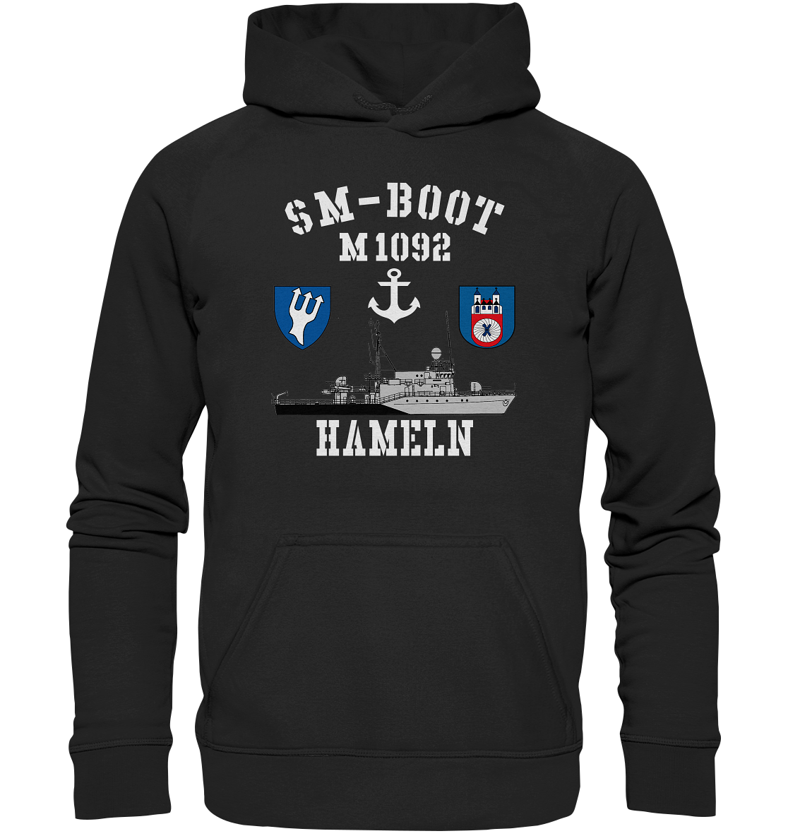 SM-Boot M1092 HAMELN Anker - Basic Unisex Hoodie XL