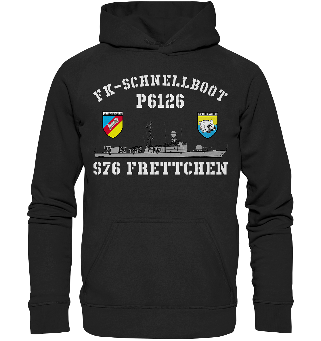 P6126 S76 FRETTCHEN 2.SG - Basic Unisex Hoodie XL