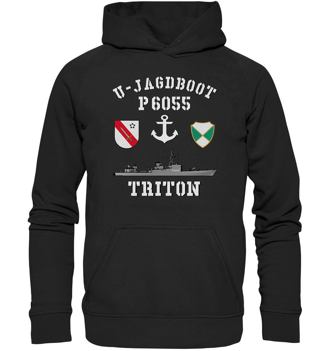 U-Jagdboot P6055 TRITON Anker - Basic Unisex Hoodie XL