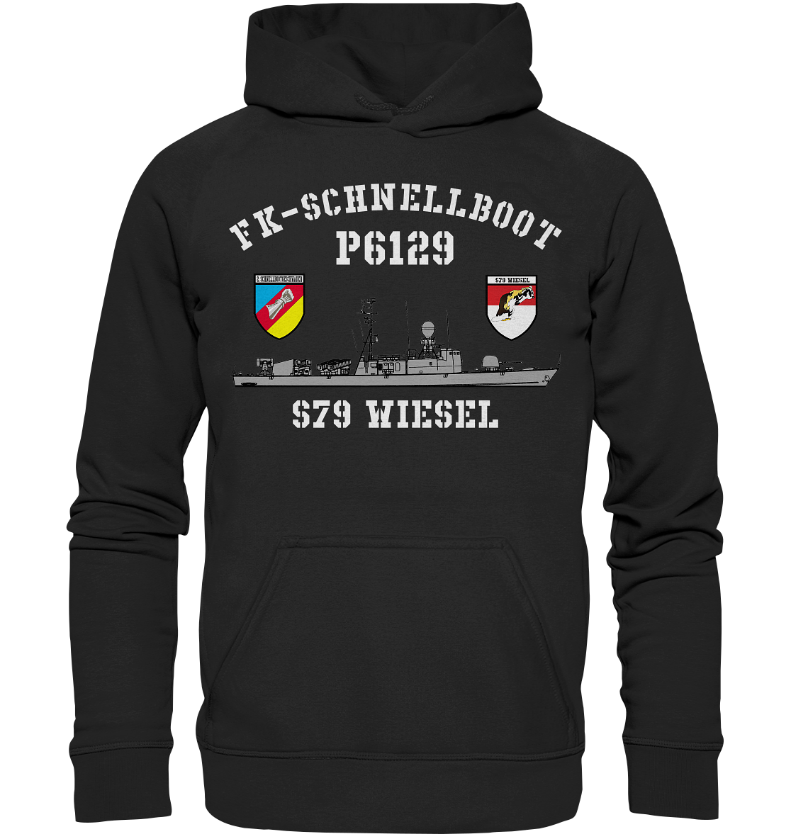 P6129 S79 WIESEL 2.SG - Basic Unisex Hoodie XL