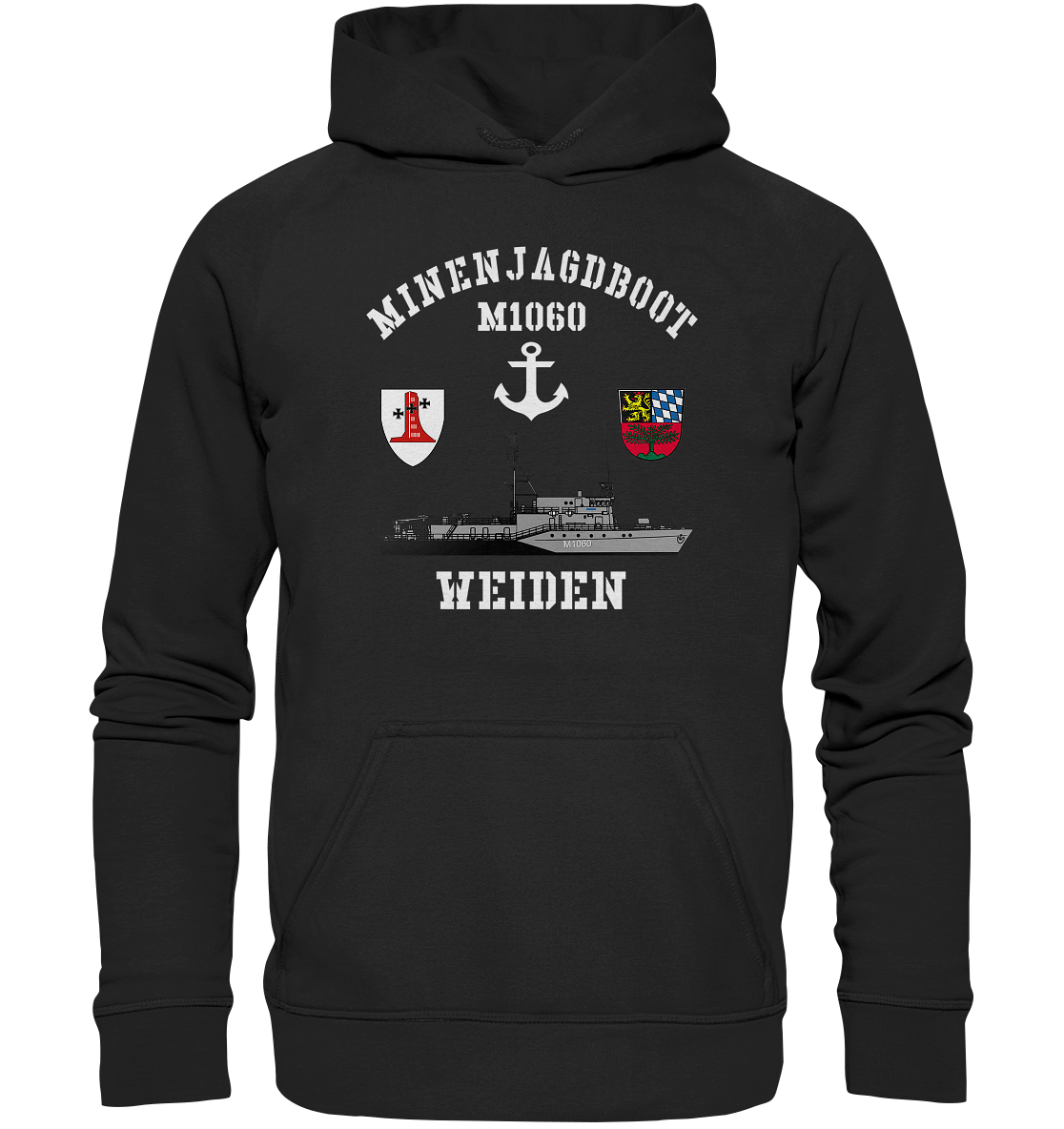 Mij.-Boot M1060 WEIDEN Anker 1.MSG - Basic Unisex Hoodie XL