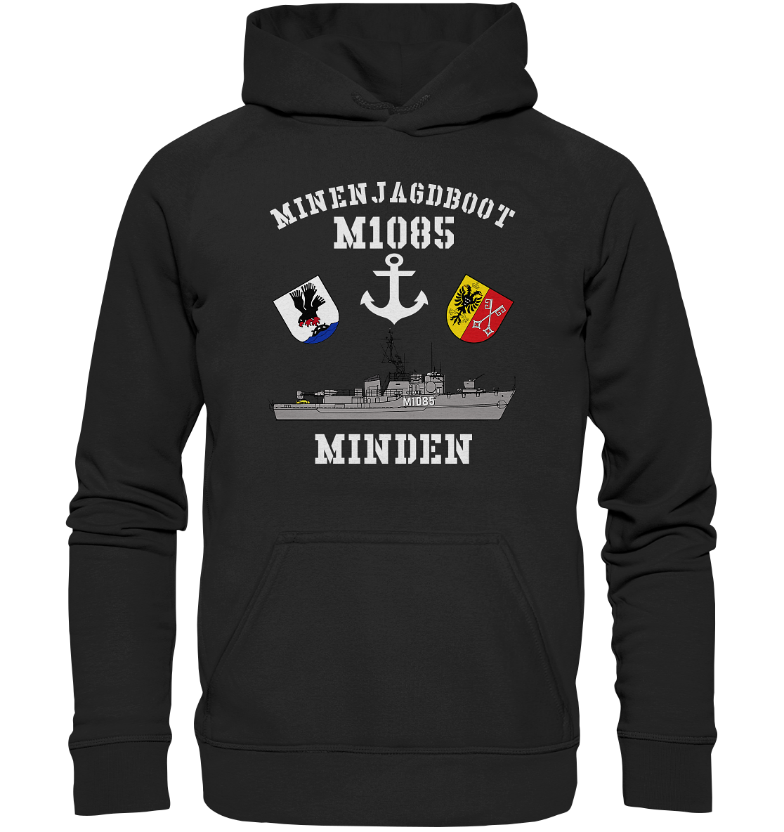 Mij.-Boot M1085 MINDEN - Basic Unisex Hoodie XL