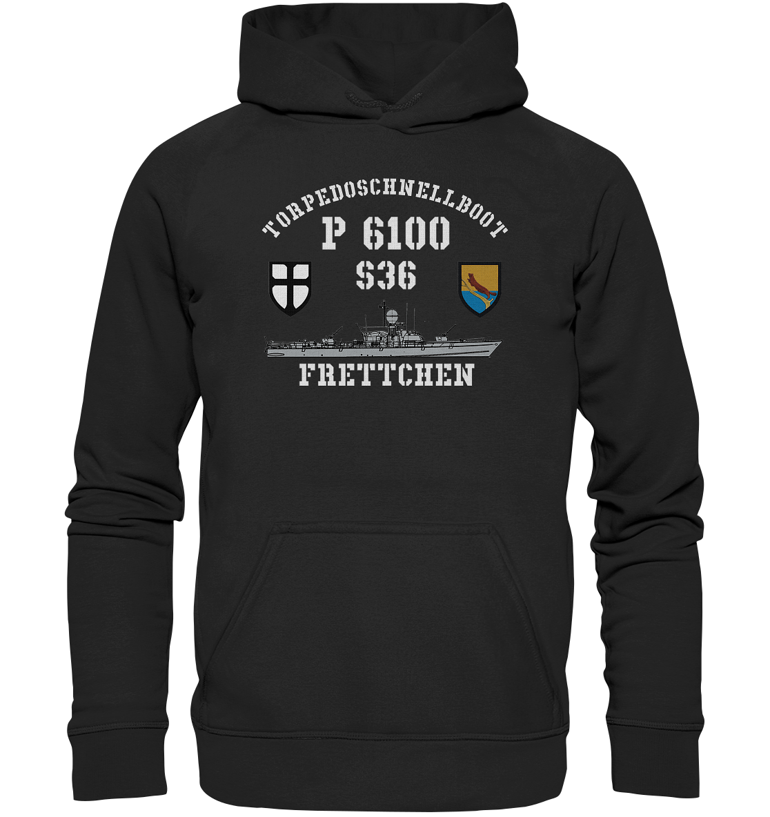 P 6100 S36 FRETTCHEN - Basic Unisex Hoodie XL