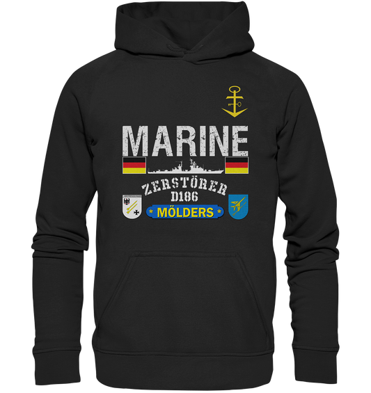 Marine D186 MÖLDERS 60er ATN - Basic Unisex Hoodie XL
