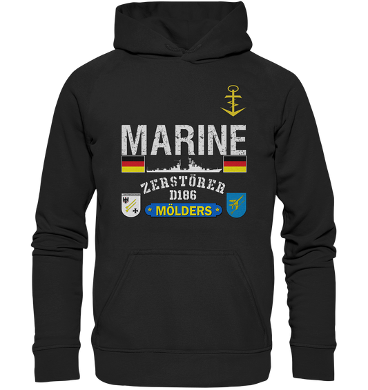 Marine D186 MÖLDERS 20er ATN - Basic Unisex Hoodie XL