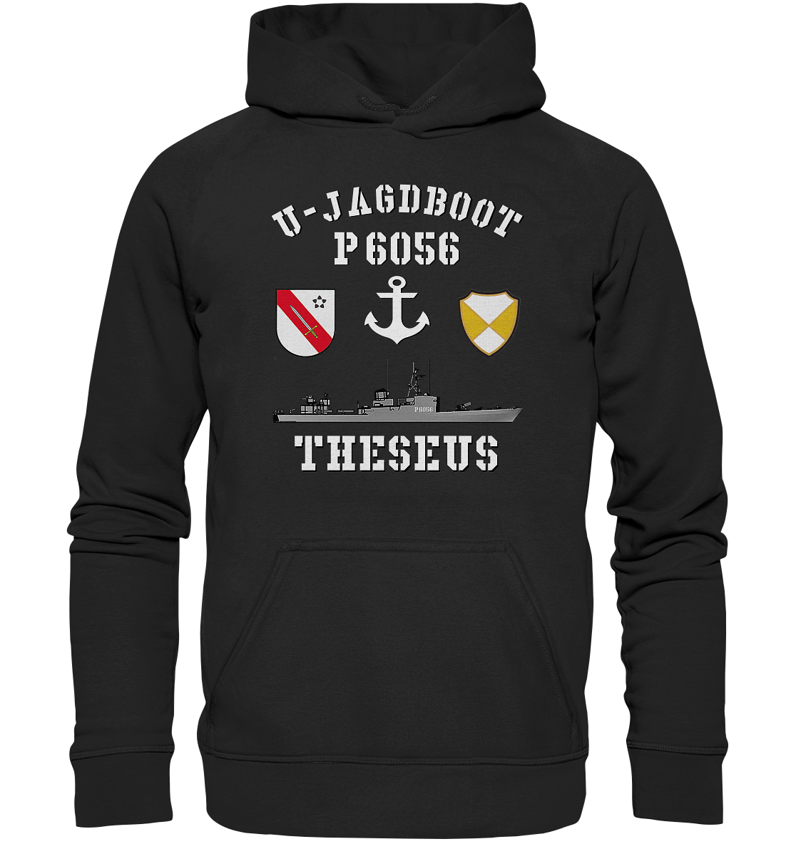 U-Jagdboot P6056 THESEUS Anker - Basic Unisex Hoodie XL