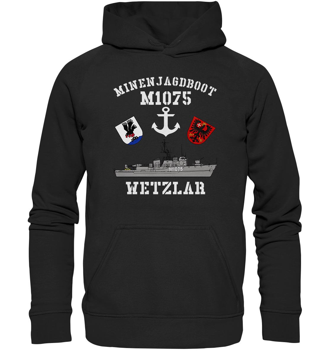 Mij.-Boot M1075 WETZLAR - Basic Unisex Hoodie XL