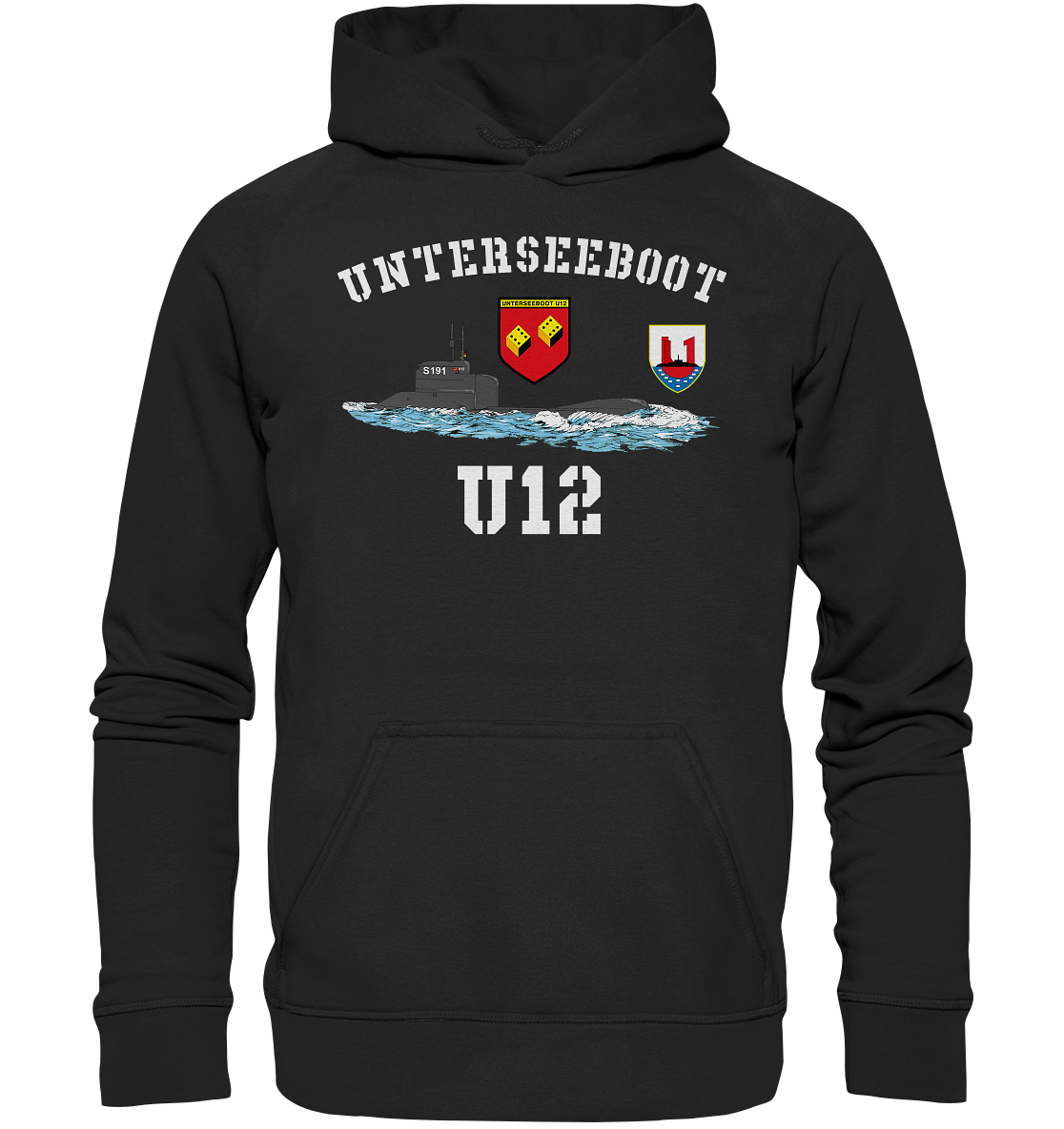 Unterseeboot U12 - Basic Unisex Hoodie XL
