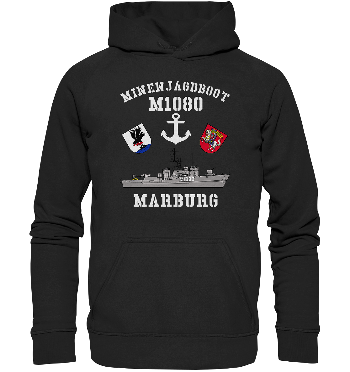 Mij.-Boot M1080 MARBURG - Basic Unisex Hoodie XL