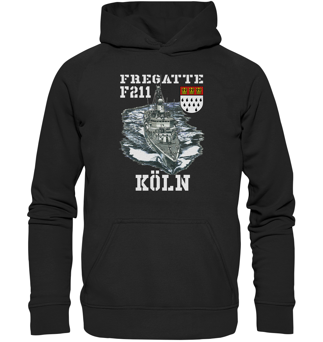 Fregatte F211 KÖLN - Basic Unisex Hoodie XL