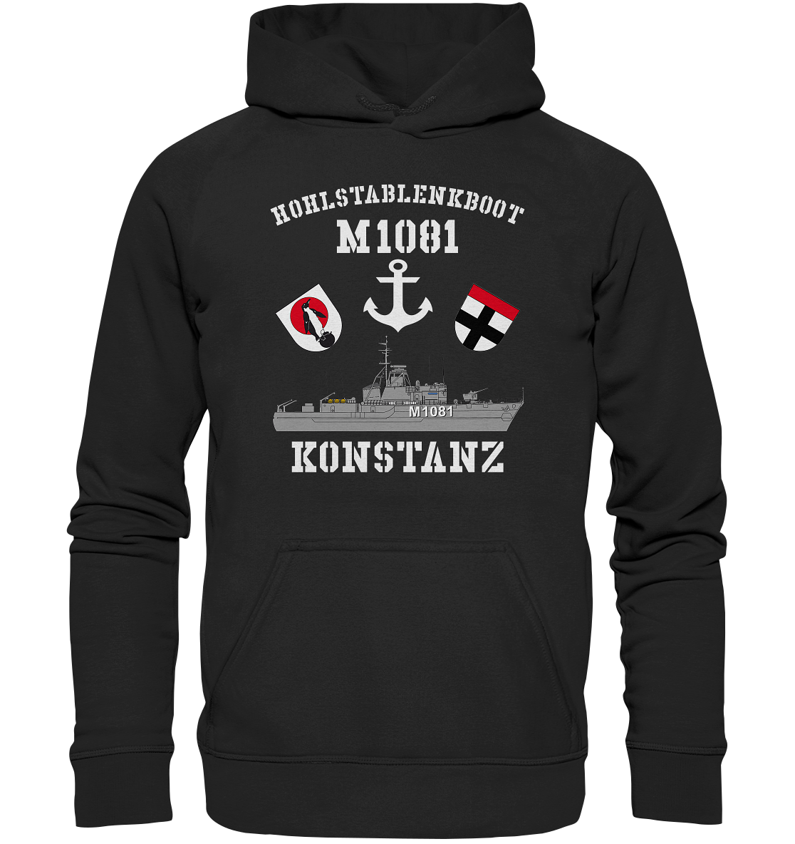 M1081 HL-Boot KONSTANZ - Basic Unisex Hoodie XL