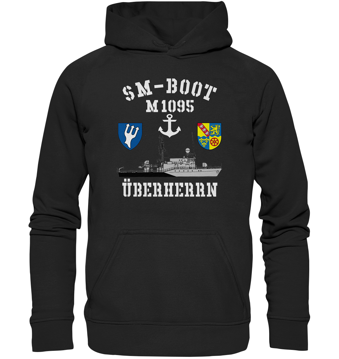 SM-Boot M1095 ÜBERHERRN Anker - Basic Unisex Hoodie XL