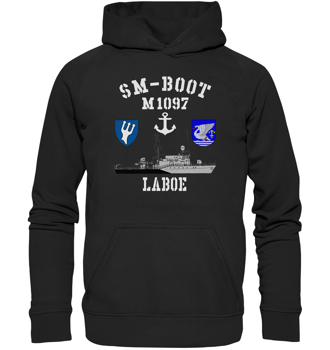 SM-Boot M1097 LABOE Anker - Basic Unisex Hoodie XL