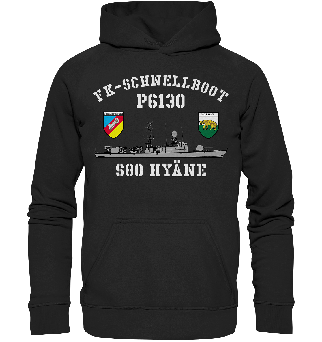 P6130 S80 Hyäne 2.SG - Basic Unisex Hoodie XL