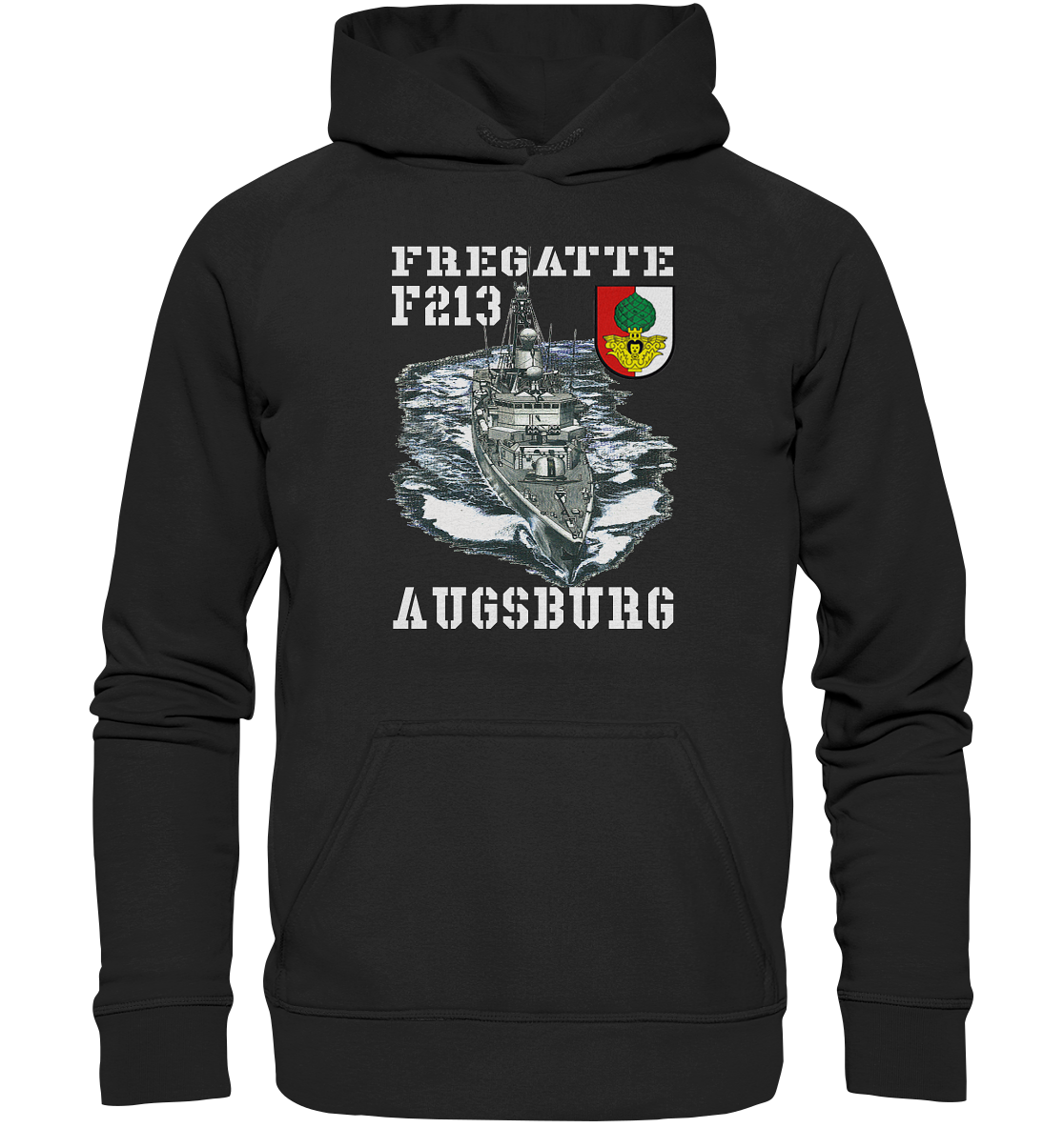 Fregatte F213 AUGSBURG - Basic Unisex Hoodie XL