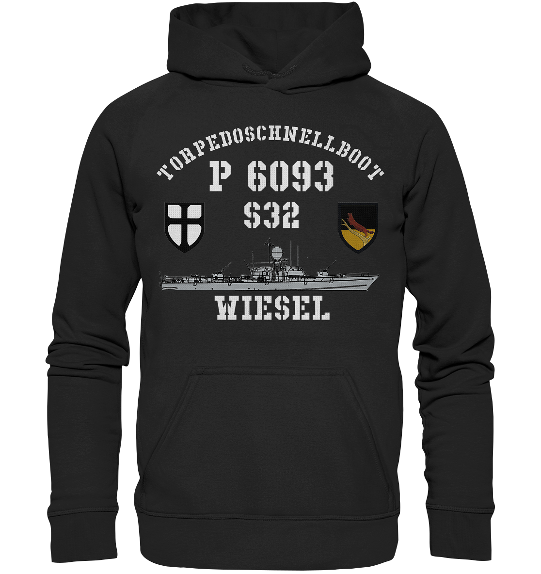 S32 WIESEL - Basic Unisex Hoodie XL