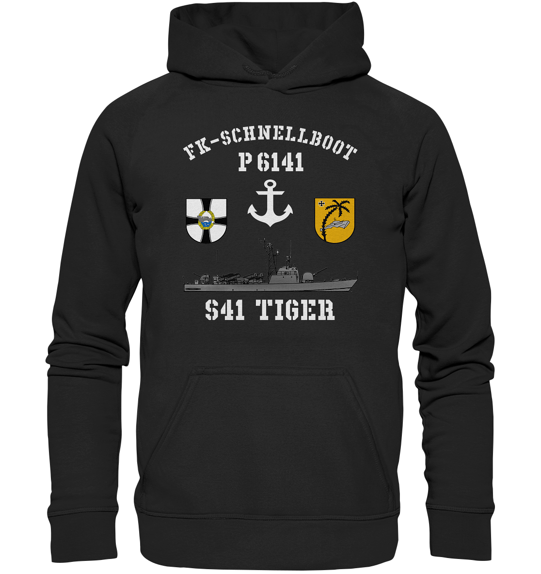 P6141 S41 TIGER - Basic Unisex Hoodie XL