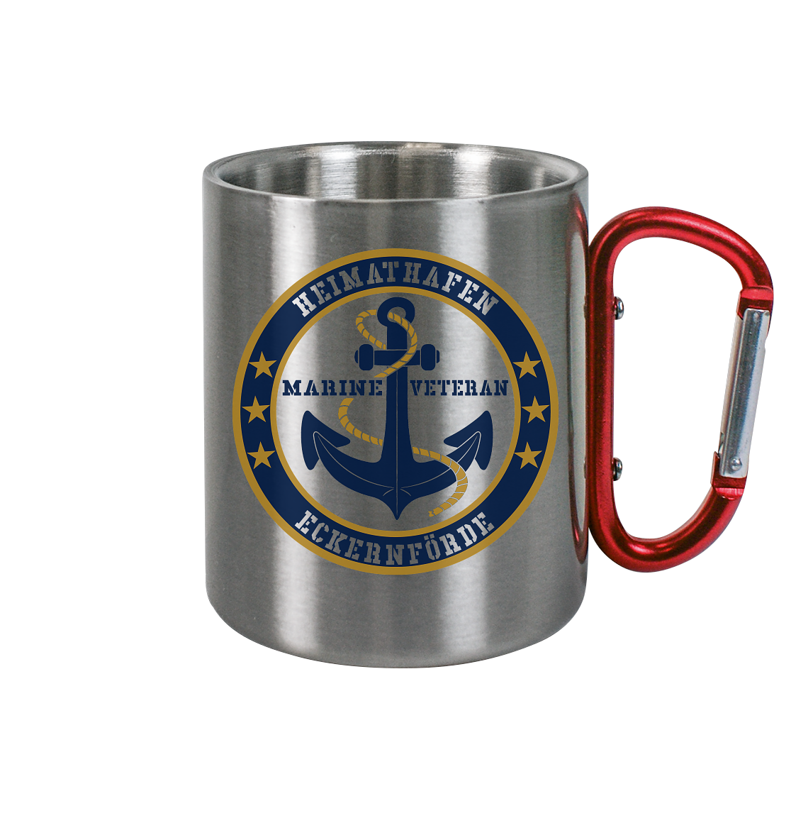 Heimathafen ECKERNFÖRDE - Edelstahl Tasse