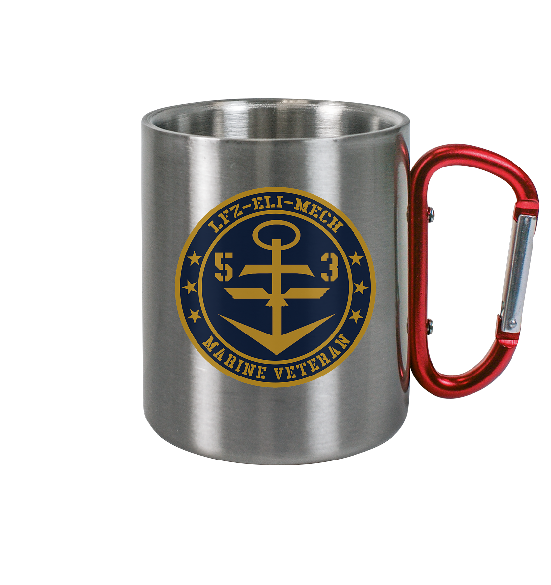 Marine Veteran 53er LFZ-ELI-MECH - Edelstahl Tasse