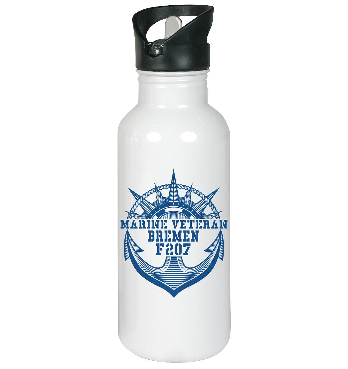 Fregatte F207 BREMEN Anker - Edelstahl-Trinkflasche