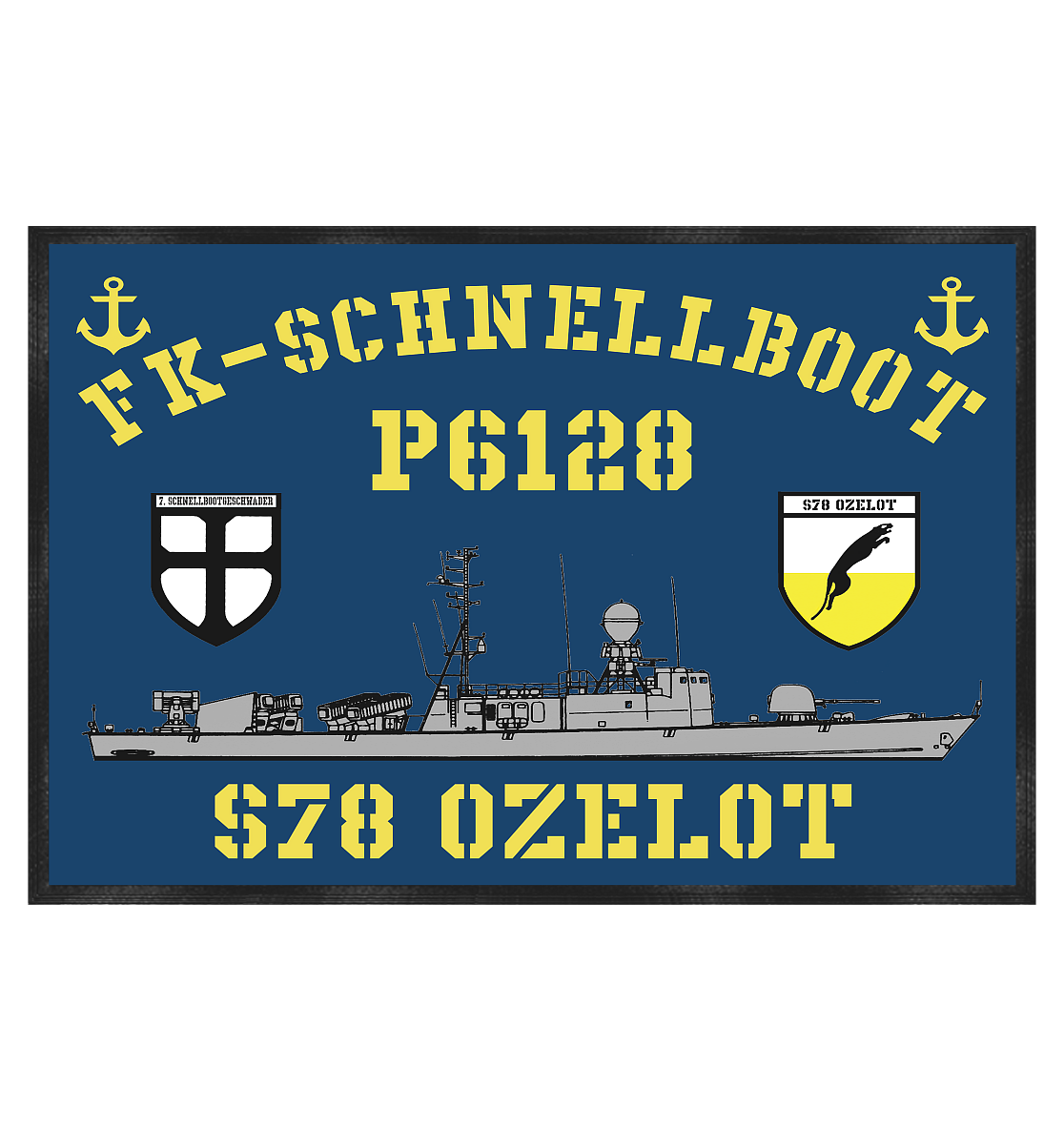 P6128 S78 OZELOT 7.SG - Fußmatte 60x40cm