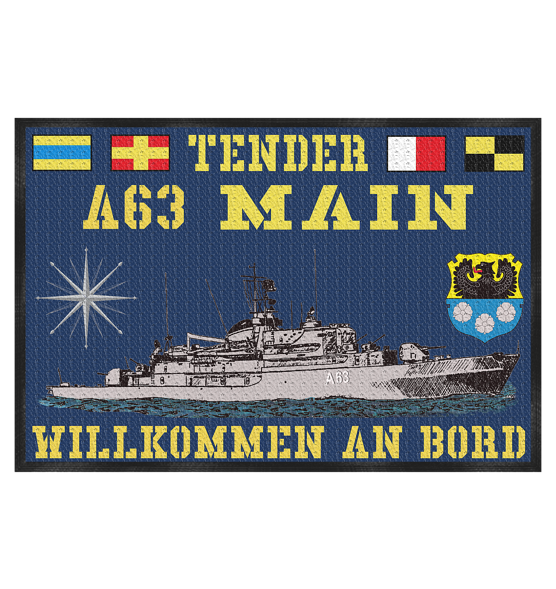Tender A63 MAIN - Fußmatte 60x40cm