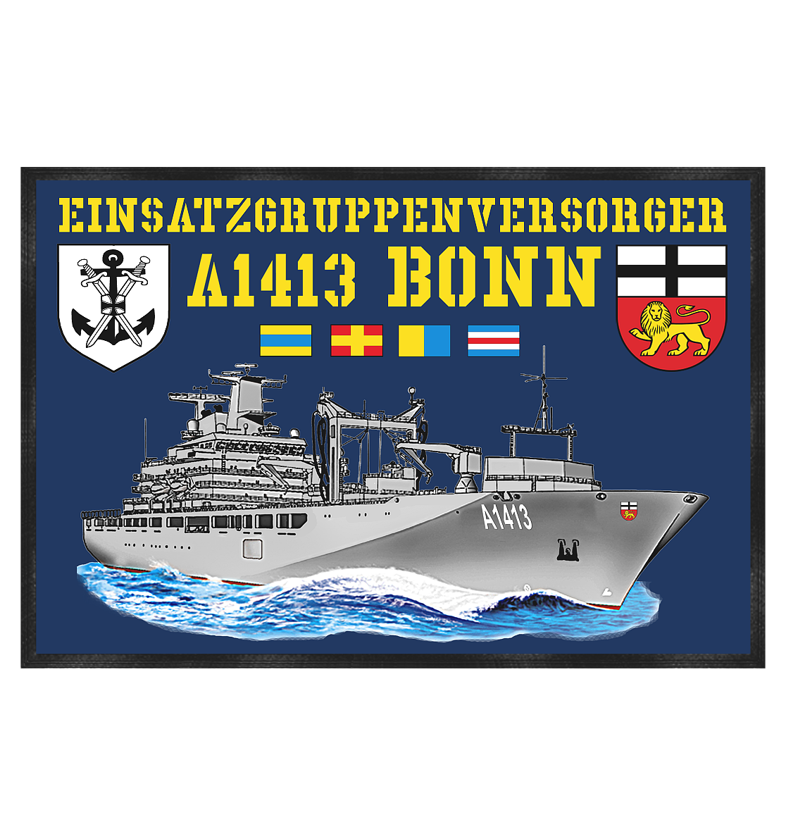 Fußmatte EGV A1413 BONN - Fußmatte 60x40cm