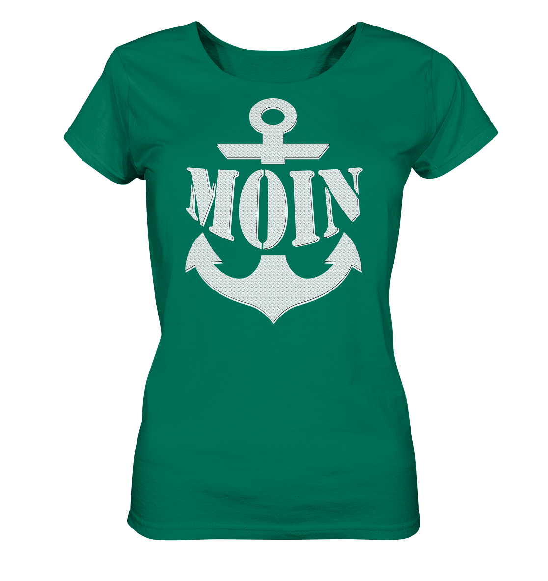 MOIN Anker weiß - Ladies Organic Shirt