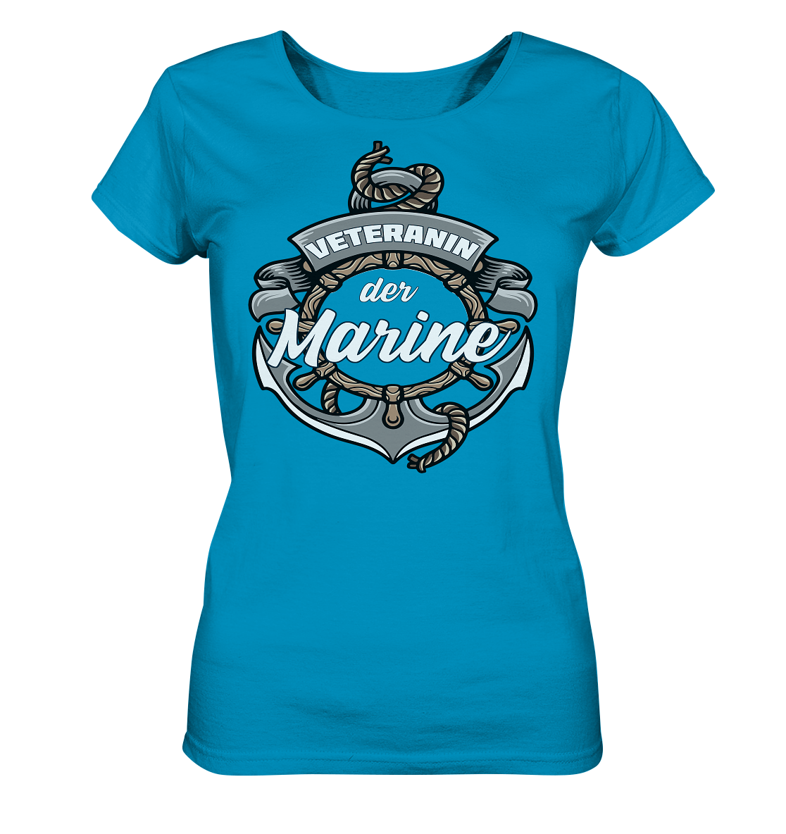 Veteranin der Marine - Ladies Organic Shirt