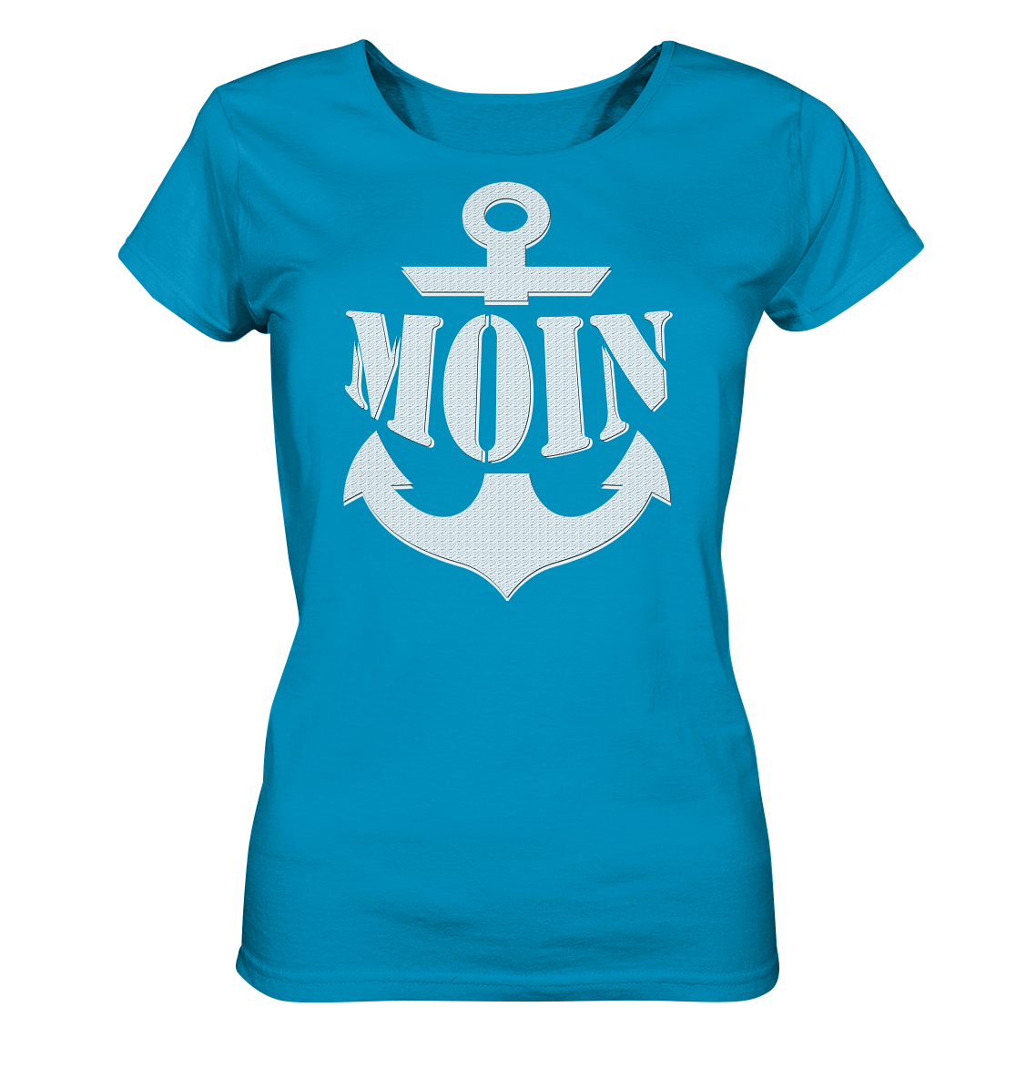 MOIN Anker weiß - Ladies Organic Shirt