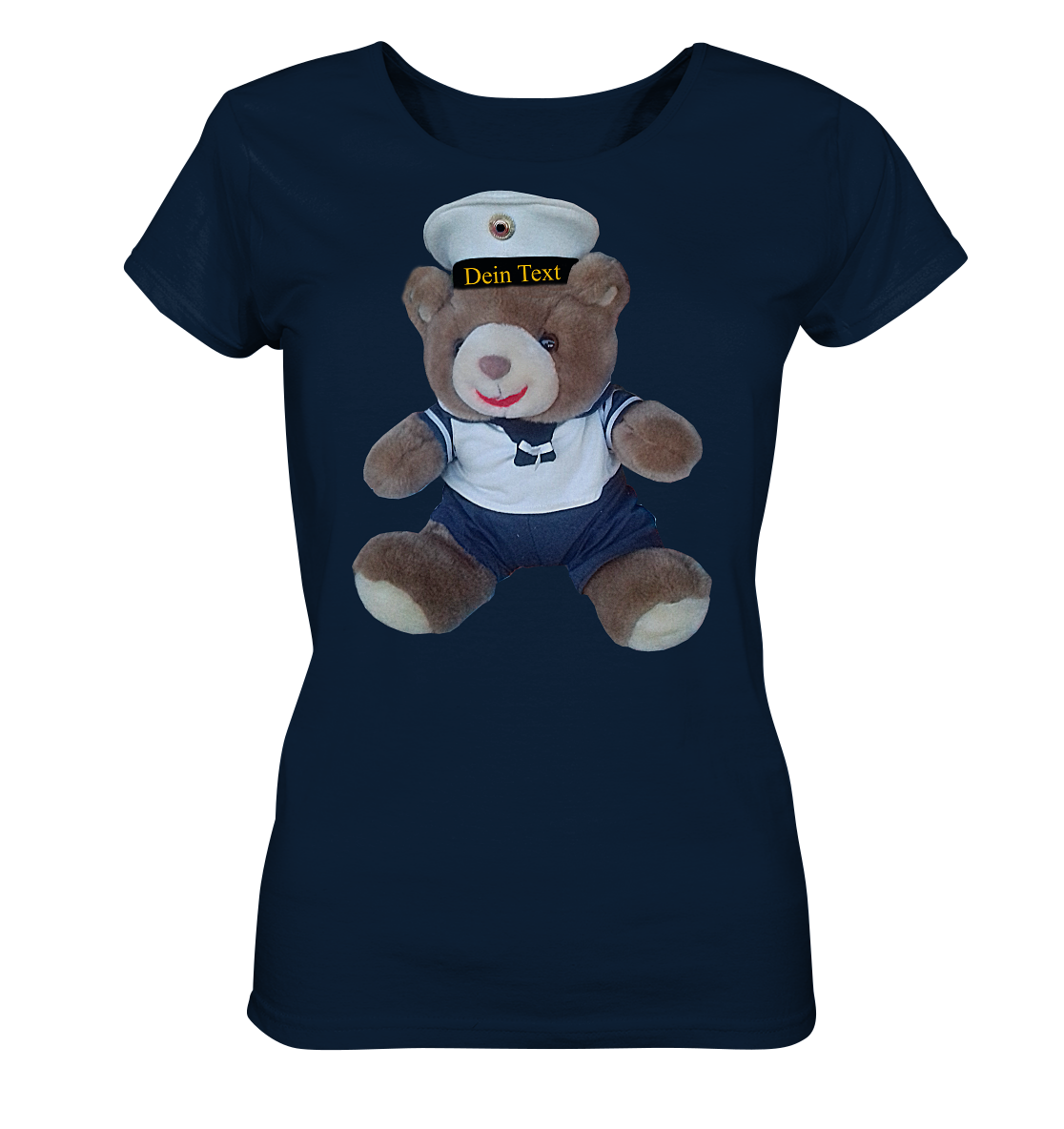 Teddy DEIN TEXT - Ladies Organic Shirt