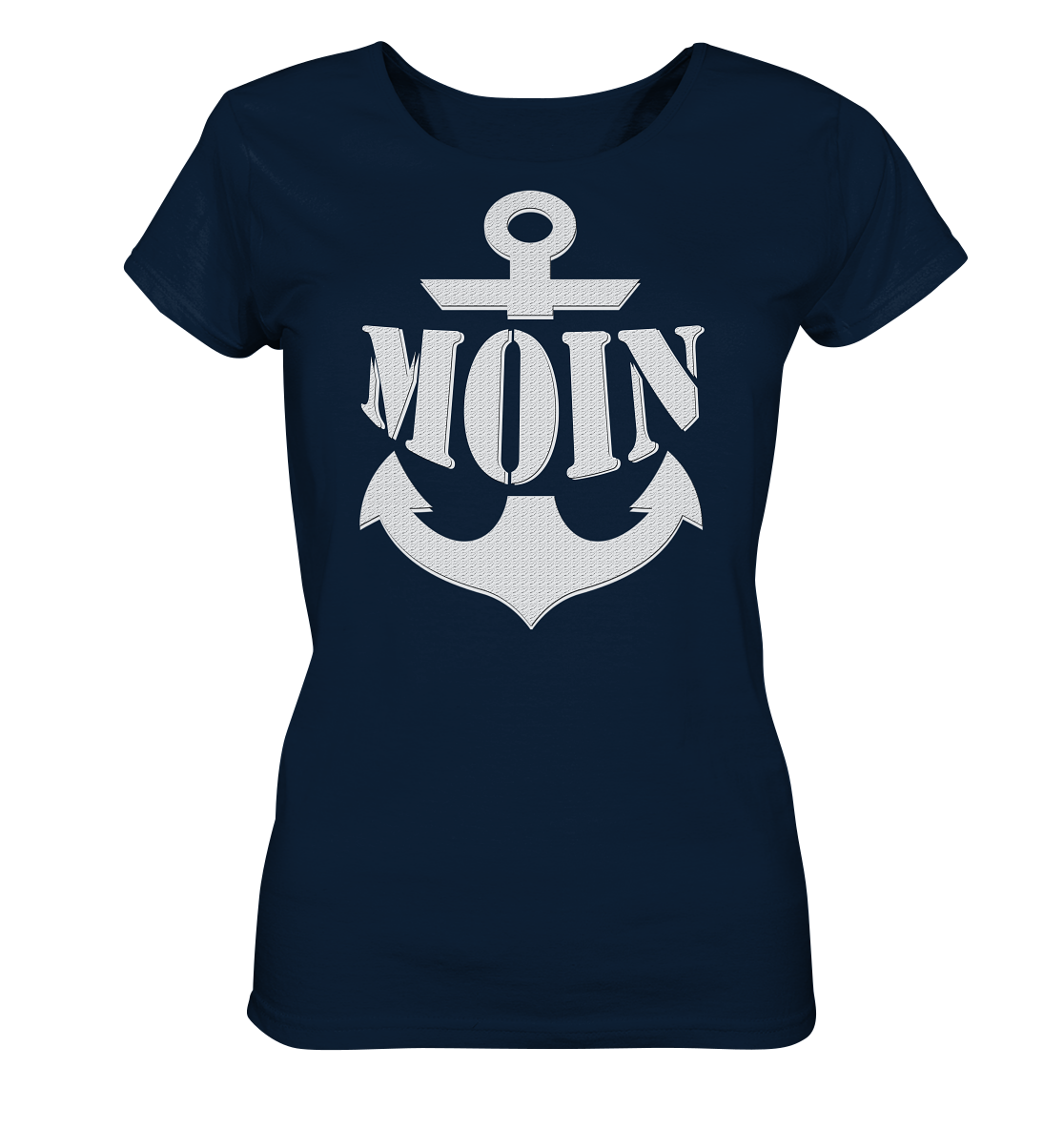MOIN Anker weiß - Ladies Organic Shirt