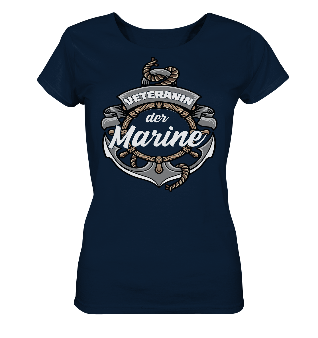 Veteranin der Marine - Ladies Organic Shirt