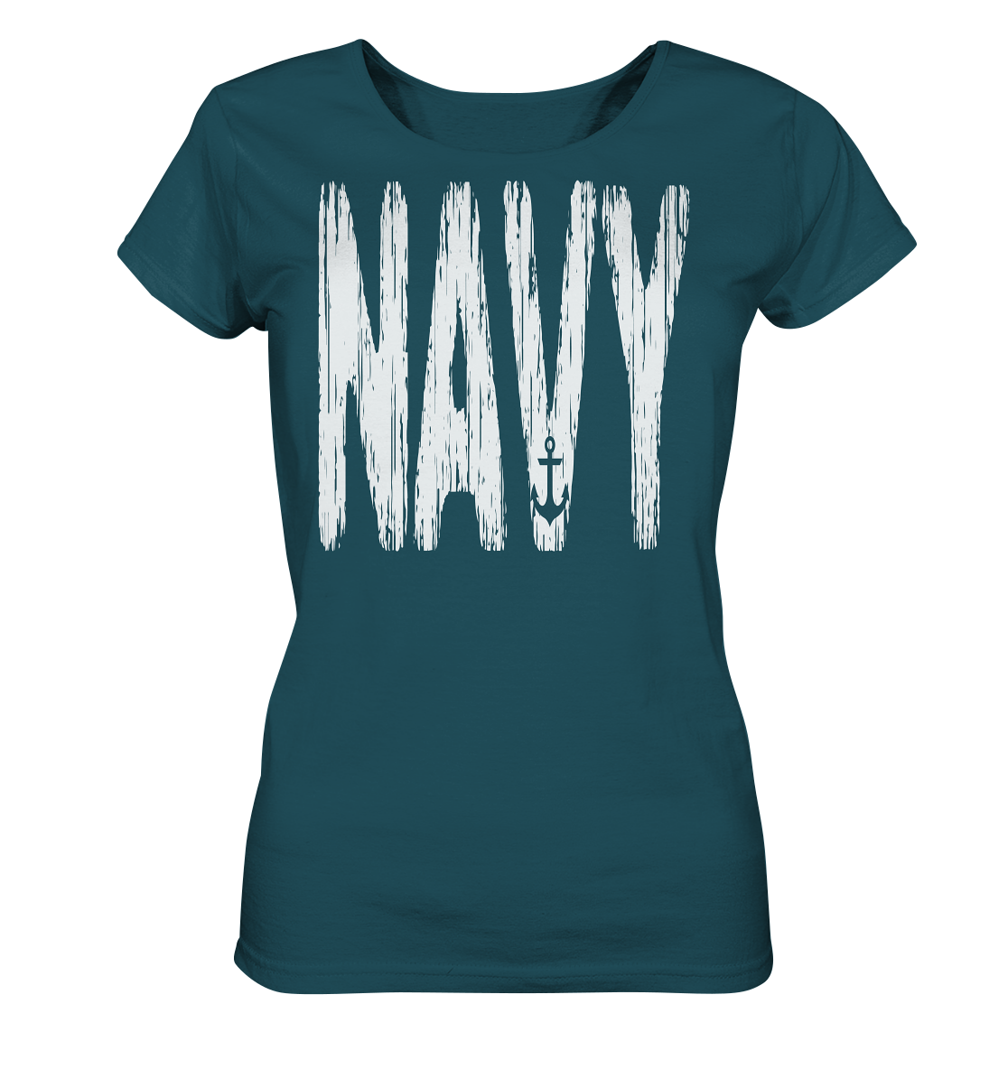 NAVY Anker - Ladies Organic Shirt