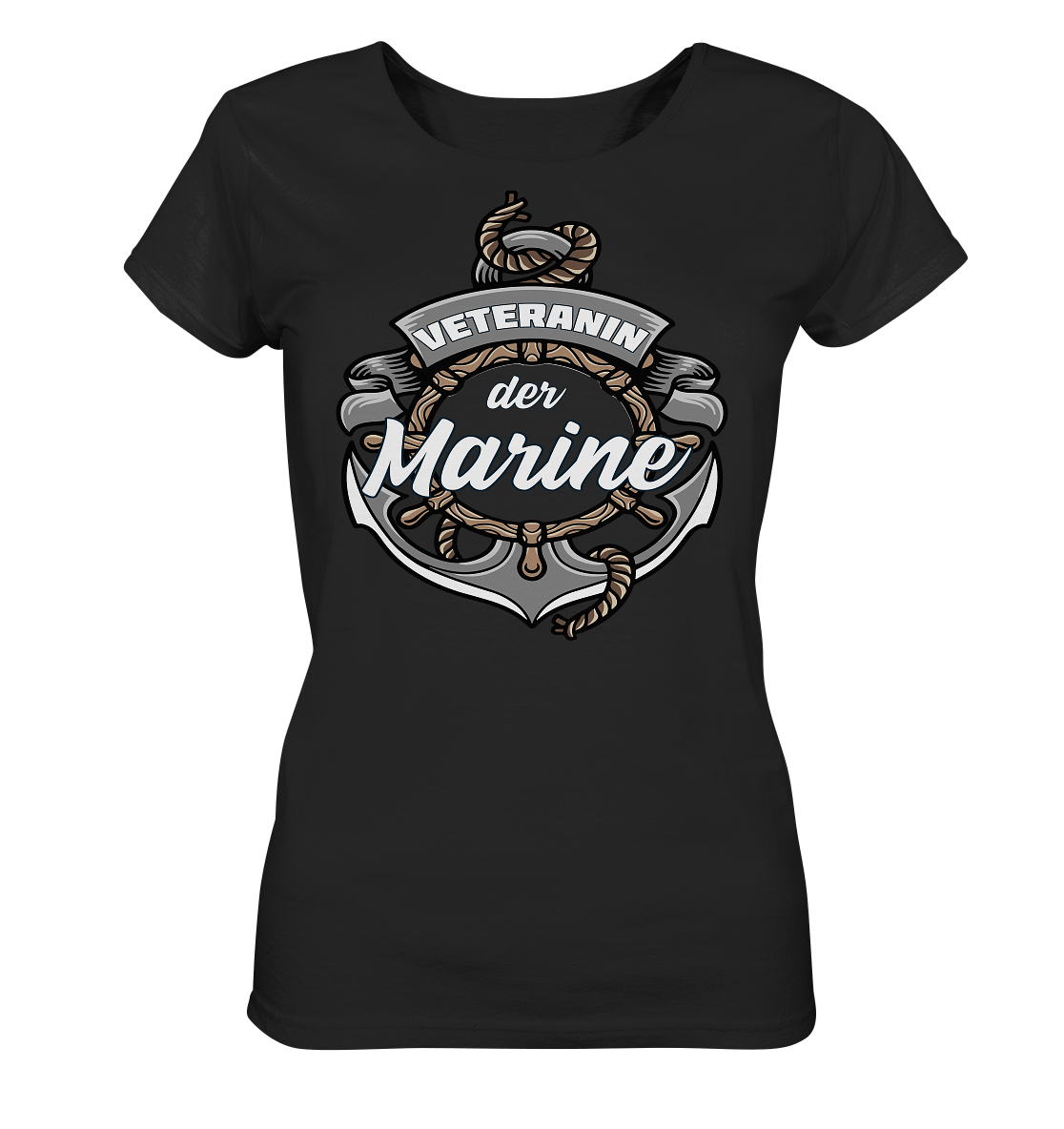 Veteranin der Marine - Ladies Organic Shirt