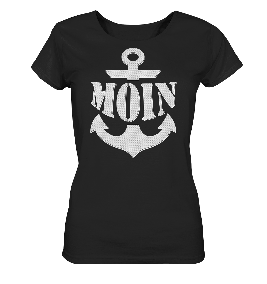 MOIN Anker weiß - Ladies Organic Shirt