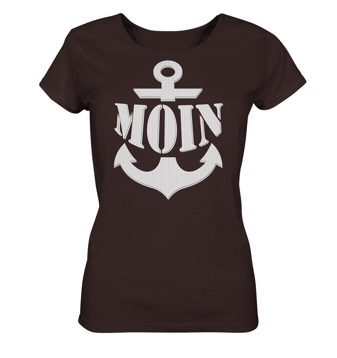 MOIN Anker weiß - Ladies Organic Shirt