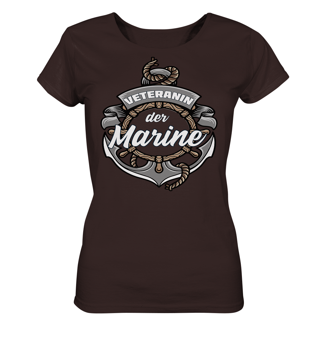 Veteranin der Marine - Ladies Organic Shirt