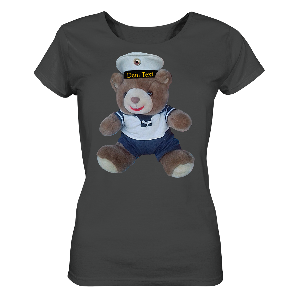 Teddy DEIN TEXT - Ladies Organic Shirt