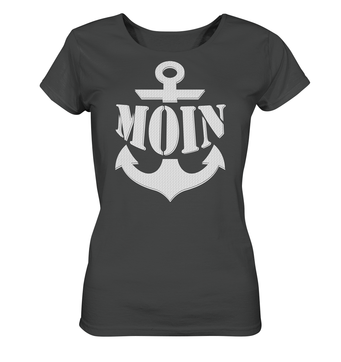 MOIN Anker weiß - Ladies Organic Shirt
