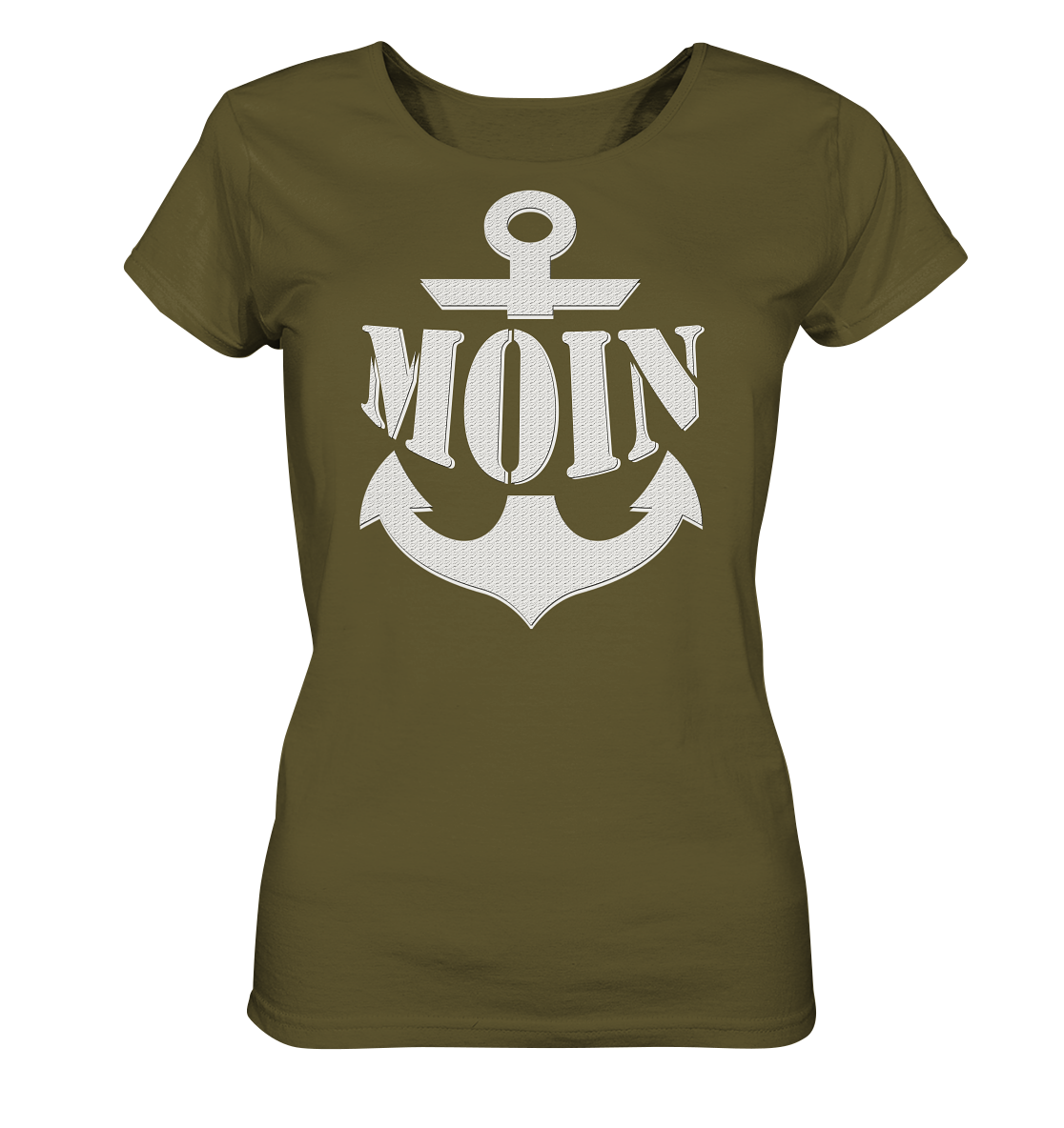 MOIN Anker weiß - Ladies Organic Shirt