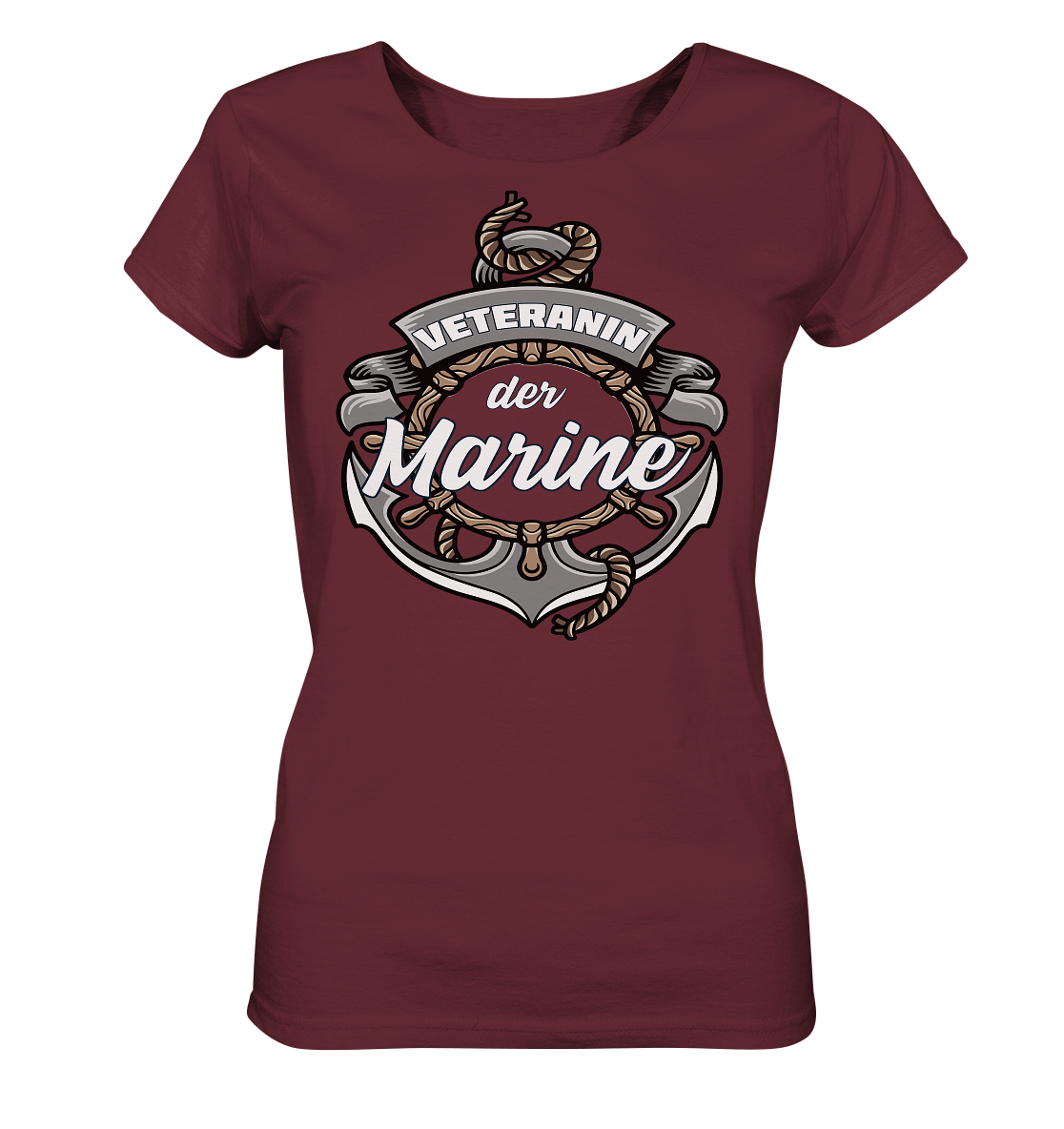 Veteranin der Marine - Ladies Organic Shirt