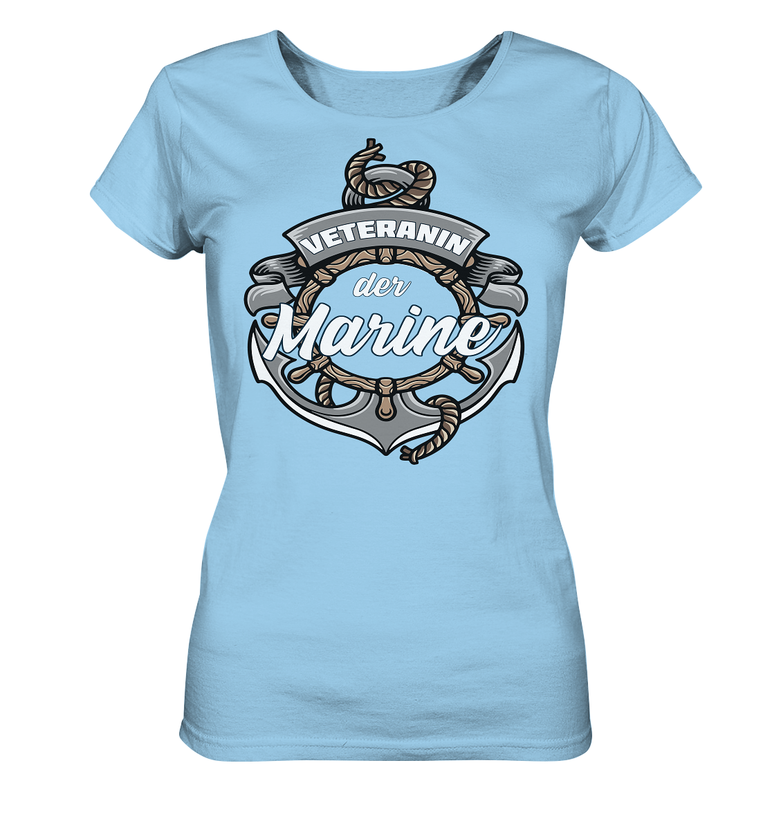 Veteranin der Marine - Ladies Organic Shirt
