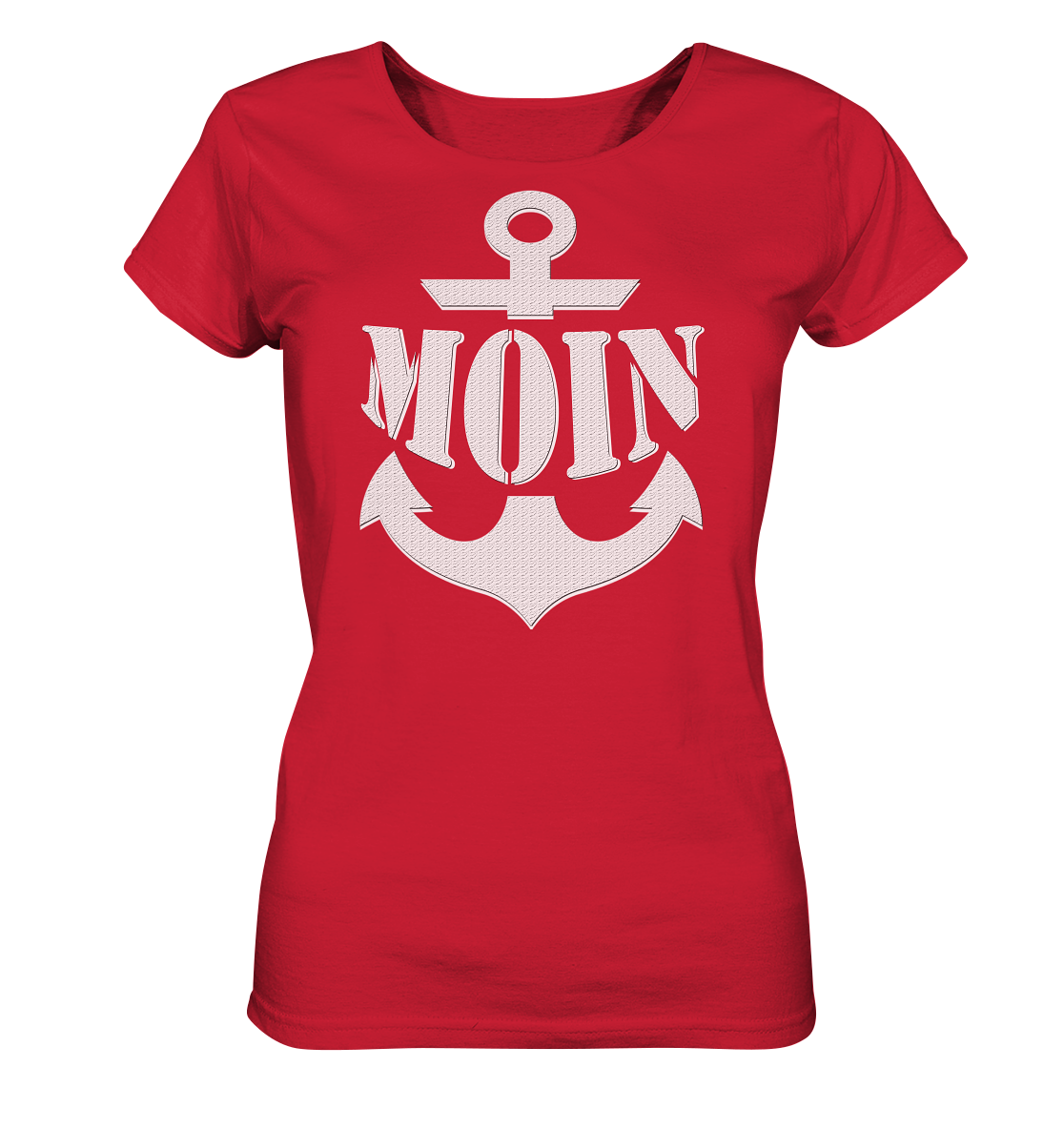 MOIN Anker weiß - Ladies Organic Shirt